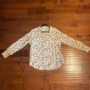 LG heart blouse from Equipment Femme